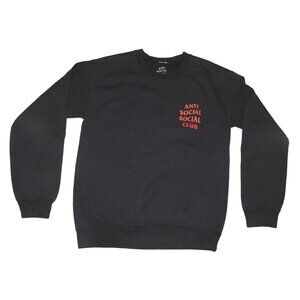 Anti-Social Social Club ASSC Pullover Crew Neck Sweatshirt Small Made in USA